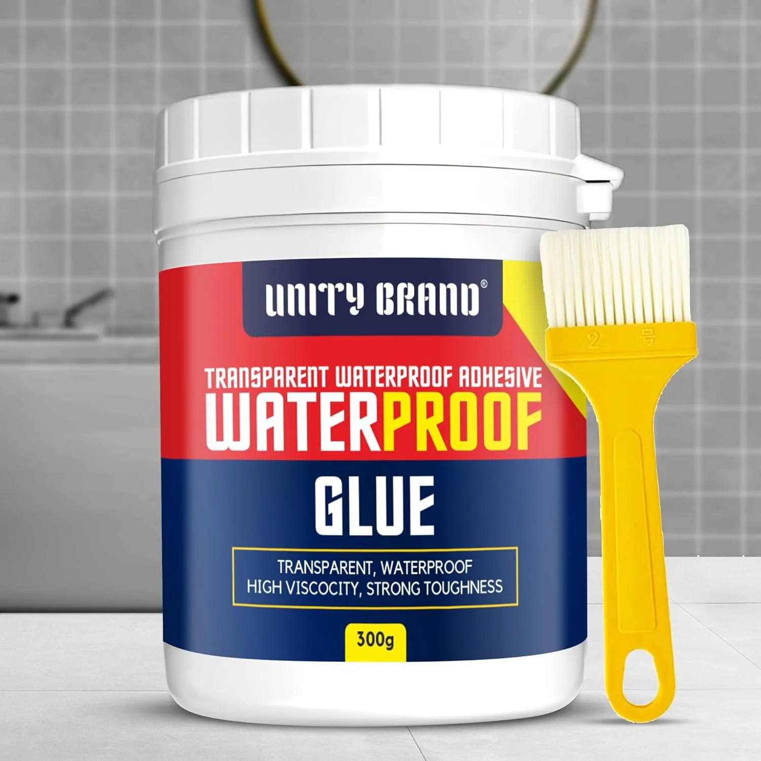 Original product image with cluttered background before AI processing